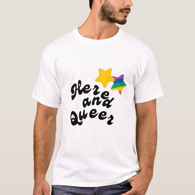 Hier und Que | Stolz | Unisex-T-Shirt T-Shirt (Vorderseite)