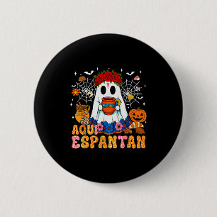 Hier vertreiben mexikanische Geister Halloween Sok Button