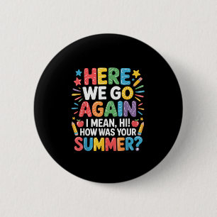 Hier, wir gehen wieder Gemein, Hallo! Wie war Ihr Button