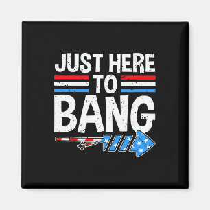 Hier zu Bang Shirt Feuerwerk Feier 4. Ju Magnet