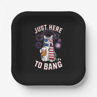 Hier zu Bang USA Flag Bierkatze Lover 4. Juli