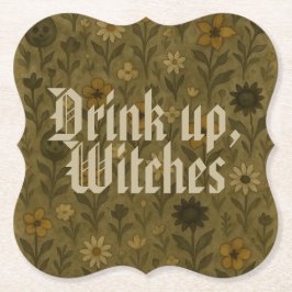 Hier zum "Boos" Drink, Hexen Untersetzer