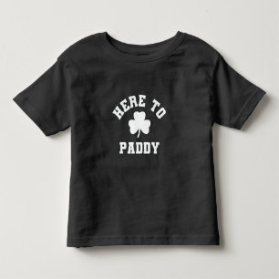 Hier zum Paddy Funny St Patrick's Day Kleeblatt Kleinkind T-shirt