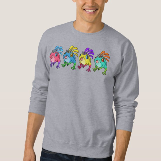 Hierarchy Multicolor Frog Sweatshirt (Vorderseite)