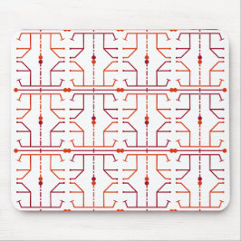 Hieroglyph Abstrakt Pattern Mousepad