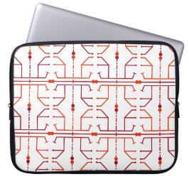 Hieroglyph Abstraktes Muster Laptop-Sieb 15 Zoll Laptopschutzhülle