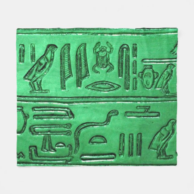 Hieroglyphen20141024 Fleecedecke (Vorderseite (Horizontal))