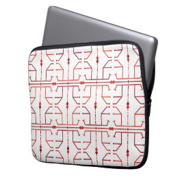 Hieroglyphen Abstract Pattern Laptop Hülle 13-Zoll Laptopschutzhülle