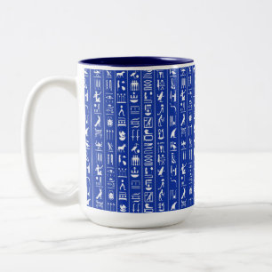 Hiéroglyphes égyptien Café Mug