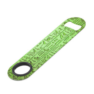Hiéroglyphes égyptiens anciens Vert