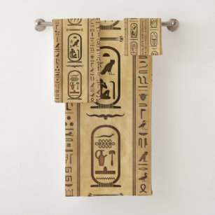 Hiéroglyphes égyptiens Texture Vintage