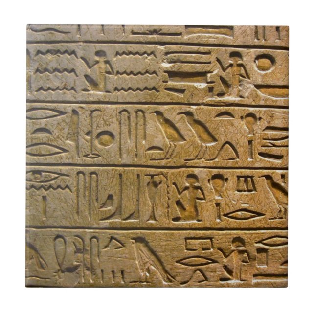 Hieroglyphics Fliese (Vorderseite)