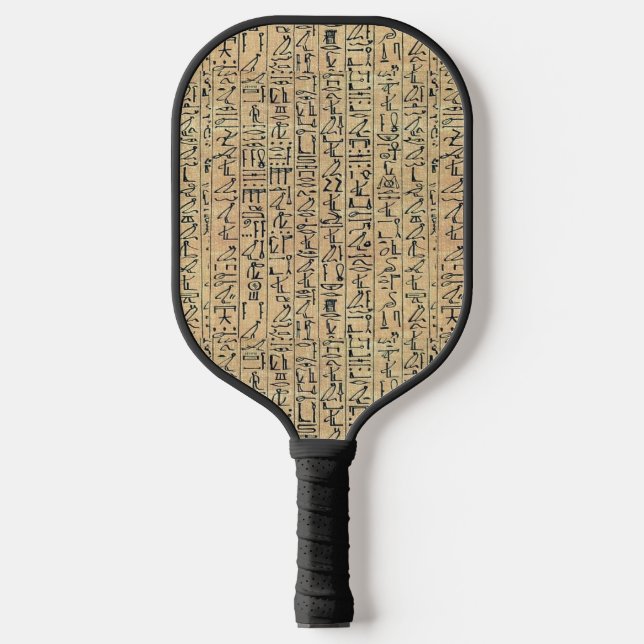 Hieroglyphics Pickleball Paddle (Vorderseite)