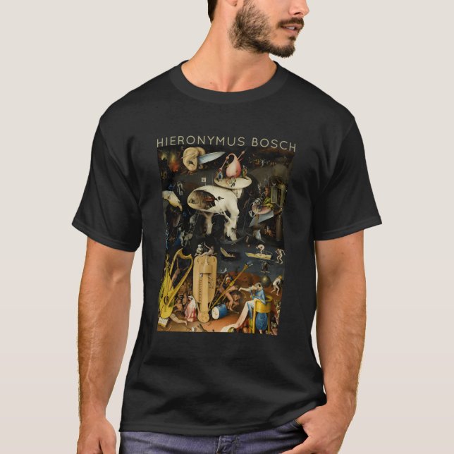 Hieronymus Bosch Der Garten ist ein echter Genuss  T-Shirt (Vorderseite)