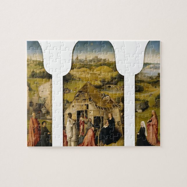 Hieronymus Bosch- die Verehrung der Weisen (Horizontal)