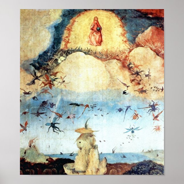 Hieronymus Bosch - Fall der Engel der Rebellen Poster (Vorne)