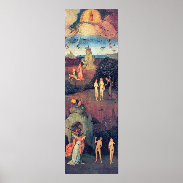 Hieronymus Bosch-Hell, Detail Poster (Vorne)