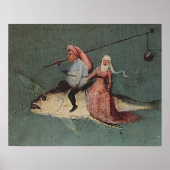 Hieronymus Bosch Malkunst Poster (Vorne)