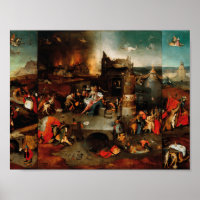 Hieronymus Bosch - Temptation von Saint-Anthony