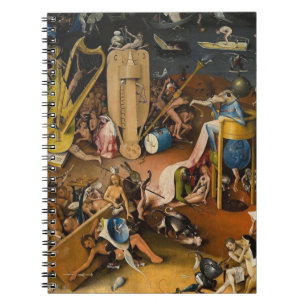 Hieronymus Bosch-The Garden of Hell Notizblock