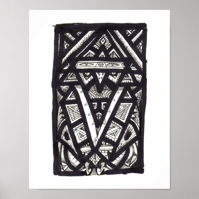 Hierophant, von Brian Benson, Poster (Vorne)