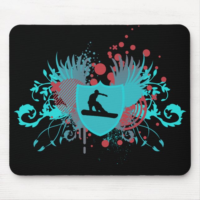 Hifisnowboarding. Mousepad (Vorne)