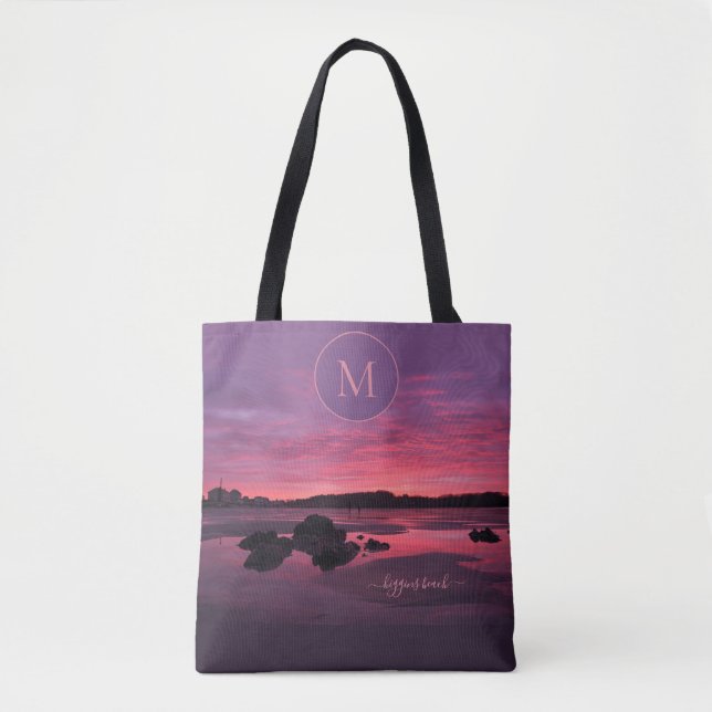 Higgins Beach Sunrise Maingramm Tasche (Vorderseite)
