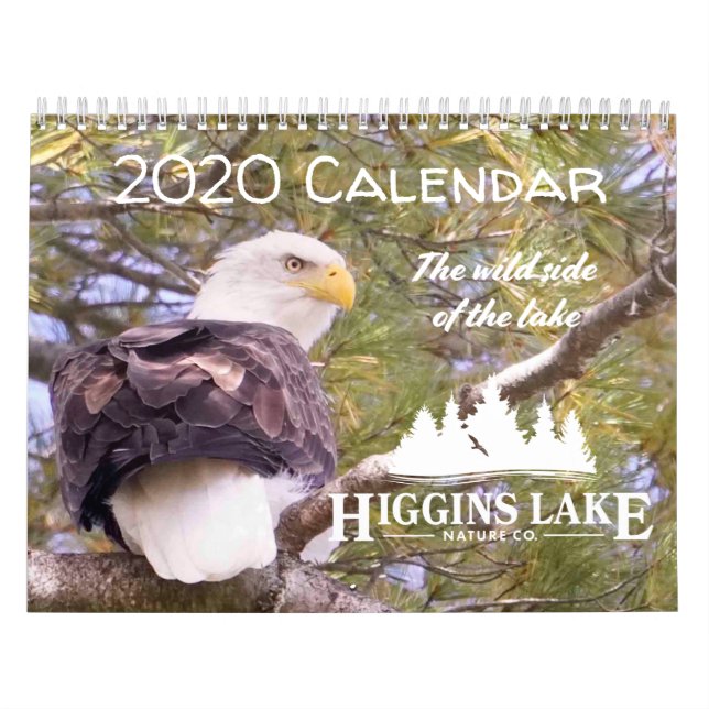 Higgins Lake Nature 2020 Calendrier c (Protection)
