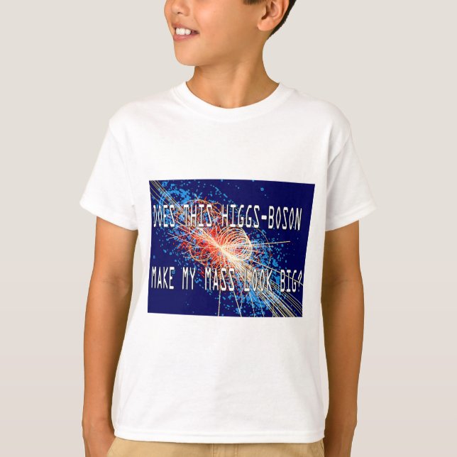 Higgs-Boson-Masse T-Shirt (Vorderseite)