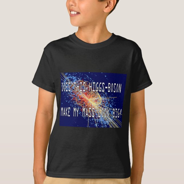 Higgs-Boson-Masse T-Shirt (Vorderseite)