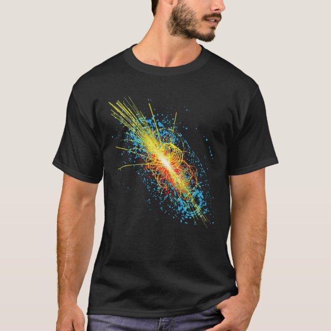 Higgs Boson Particle Quantum Theory Sci Fi Art Fun T-Shirt (Vorderseite)