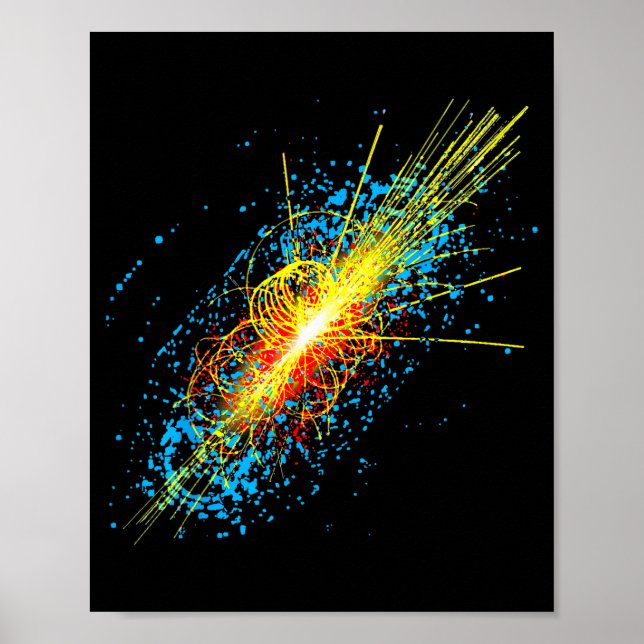 Higgs Boson Particle Quantum Theory Sci Fi Shirt F Poster (Vorne)