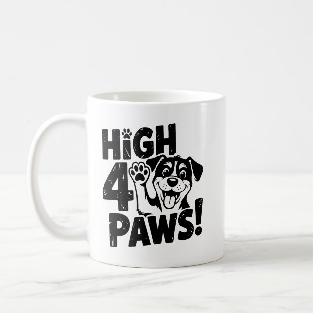 High 4 Paws Dog Kaffeetasse (Links)