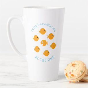 High Achiever Niedlichen Cartoon Goldfish Lehrer S Milchtasse