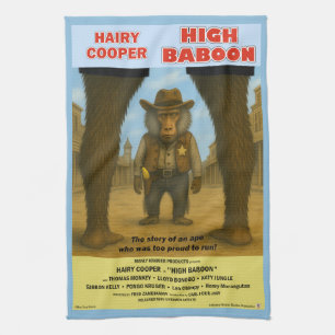 High Baboon Movie Parodie Geschirrtuch