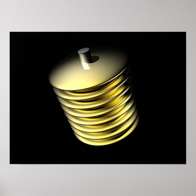 High Density-Memory-Chipstack Poster (Vorne)