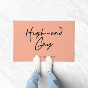 High-End Gay - Der weiße Lotus Fußmatte