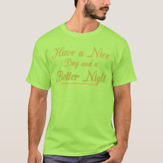 High-End Optimismus: Gold Text Universeller Wunsch T-Shirt