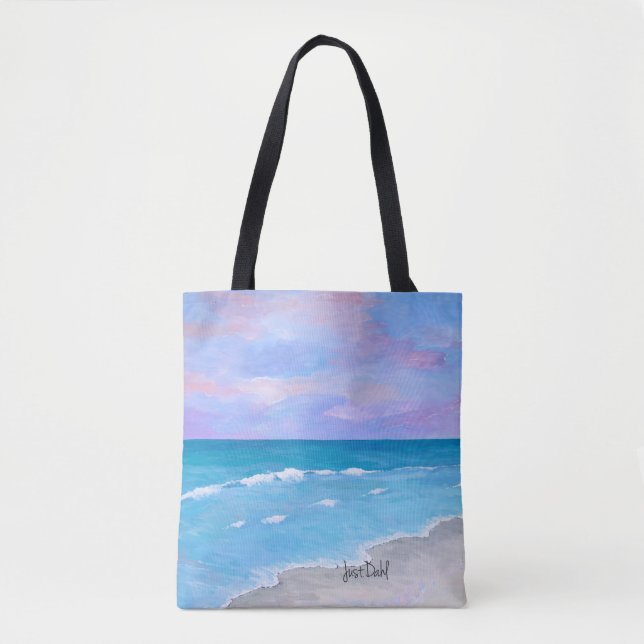 High-end Sunset Beach Tote Tasche (Vorderseite)
