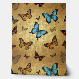 High End Textured Authentic Butterfly Design Tapete