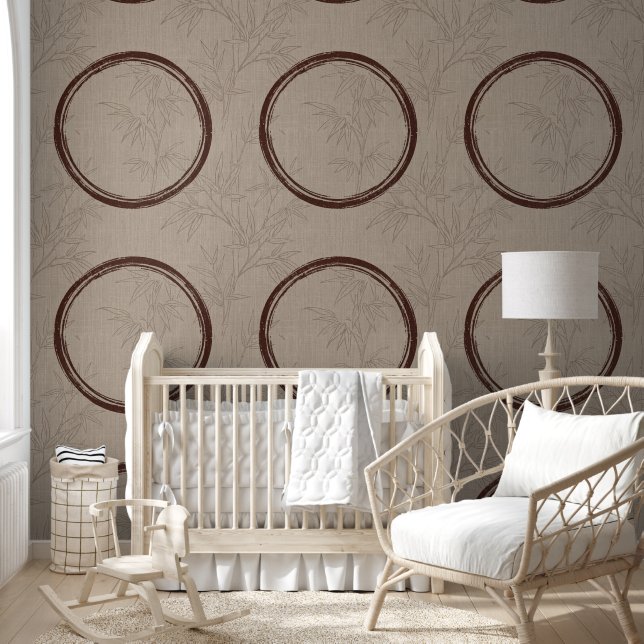 High End Textured Bamboo Inspired Regal Design Tapete (Kinder)