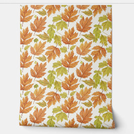 High End Textured Maple Leaf Design Tapete