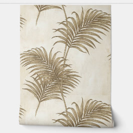 High End Textured Palm Leaf Design Tapete
