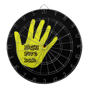 High Five Vater Hand Dartscheibe