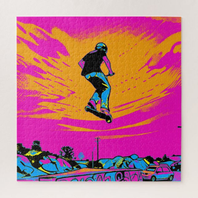 High Flier Scooter Fahrer - Stunt Scooter (Vertikal)