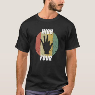 High Four Cut Off Finger Amputation Finger Ampucco T-Shirt