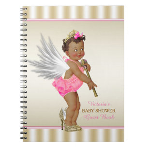 High Heel Angel Ethnic Girl Baby Shooting Guest Bo Notizblock
