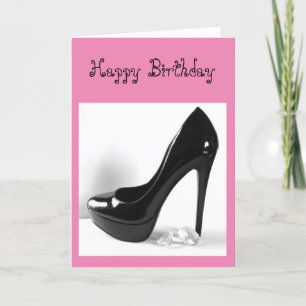 High Heel Schuh Karte