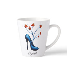 High Heel Shoe und Blume Bouquet Art