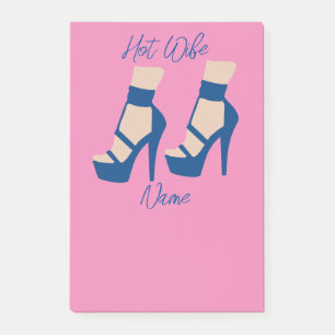 High Heel Shoel Thunder_Cove Post-it Klebezettel
